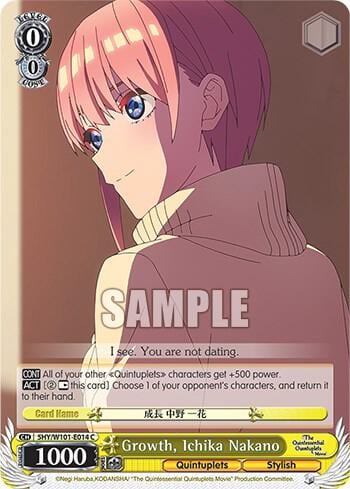 Growth, Ichika Nakano, The Quintessential Quintuplets Movie 5HY/W101-E014 C