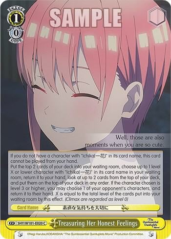 Treasuring Her Honest Feelings, The Quintessential Quintuplets Movie 5HY/W101-E020 C