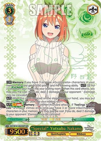 "Special" Yotsuba Nakano (SSP), The Quintessential Quintuplets Movie 5HY/W101-E025SSP SSP