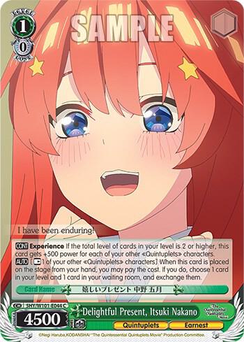 Delightful Present, Itsuki Nakano, The Quintessential Quintuplets Movie 5HY/W101-E044 C