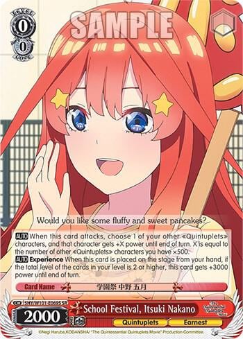 School Festival, Itsuki Nakano (SR), The Quintessential Quintuplets Movie 5HY/W101-E069S SR