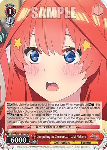 Competing in Closeness, Itsuki Nakano (SR), The Quintessential Quintuplets Movie 5HY/W101-E072S SR