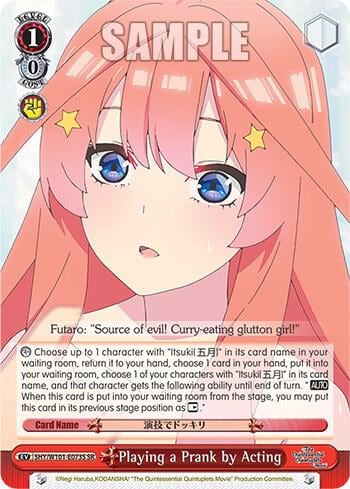 Playing a Prank by Acting (SR), The Quintessential Quintuplets Movie 5HY/W101-E073S SR