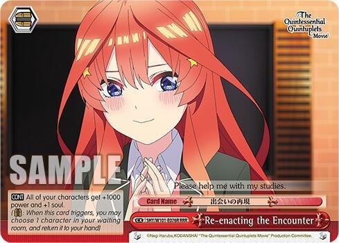 Re-enacting the Encounter (RRR), The Quintessential Quintuplets Movie 5HY/W101-E076R RRR