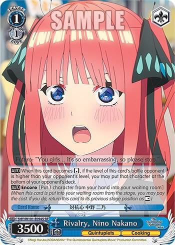 Rivalry, Nino Nakano (SR), The Quintessential Quintuplets Movie 5HY/W101-E094S SR