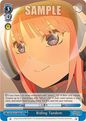 Riding Tandem (SR), The Quintessential Quintuplets Movie 5HY/W101-E098S SR