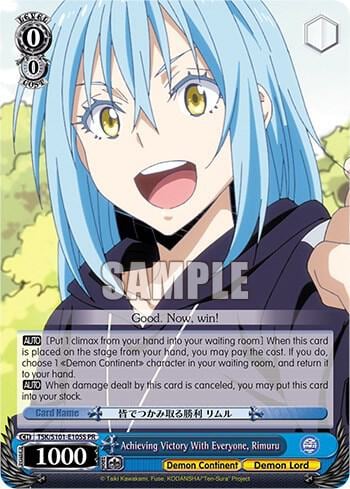 Achieving Victory With Everyone, Rimuru (Foil), That Time I Got Reincarnated as a Slime Vol.3 TSK/S101-E105S