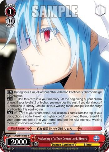 Awakening of a True Demon Lord, Rimuru, That Time I Got Reincarnated as a Slime Vol.3 TSK/S101-E049 R