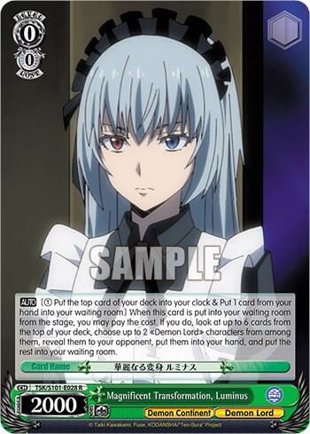 Magnificent Transformation, Luminus, That Time I Got Reincarnated as a Slime Vol.3 TSK/S101-E028 R