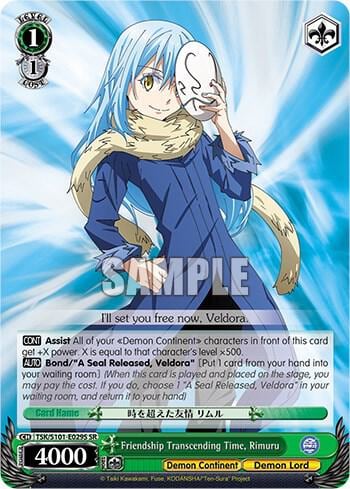 Friendship Transcending Time, Rimuru (SR), That Time I Got Reincarnated as a Slime Vol.3 TSK/S101-E029S SR