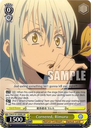 Cornered, Rimuru (SR), That Time I Got Reincarnated as a Slime Vol.3 TSK/S101-E008S SR