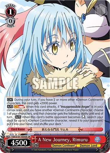 A New Journey, Rimuru (SR), That Time I Got Reincarnated as a Slime Vol.3 TSK/S101-E050S SR