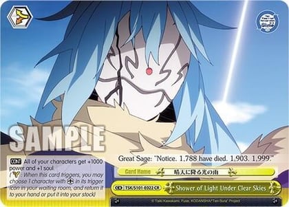 Shower of Light Under Clear Skies, That Time I Got Reincarnated as a Slime Vol.3 TSK/S101-E022 CR