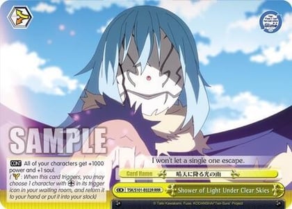 Shower of Light Under Clear Skies (RRR), That Time I Got Reincarnated as a Slime Vol.3 TSK/S101-E022R RRR