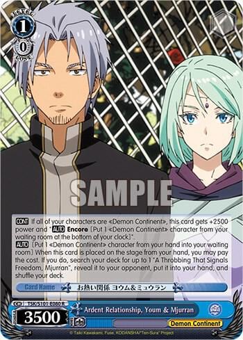 Ardent Relationship, Youm & Mjurran, That Time I Got Reincarnated as a Slime Vol.3 TSK/S101-E080 R