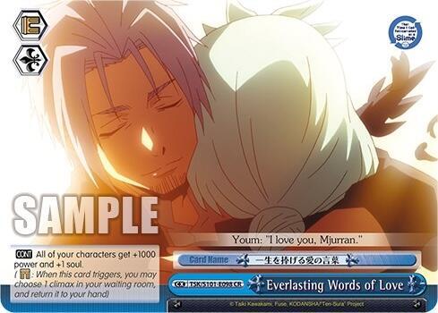 Everlasting Words of Love, That Time I Got Reincarnated as a Slime Vol.3 TSK/S101-E098 CR