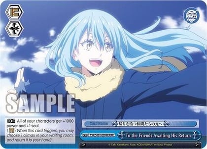 To the Friends Awaiting His Return (RRR), That Time I Got Reincarnated as a Slime Vol.3 TSK/S101-E099R RRR