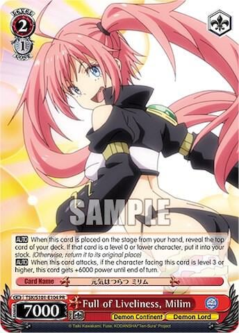 Full of Liveliness, Milim, That Time I Got Reincarnated as a Slime Vol.3 TSK/S101-E104