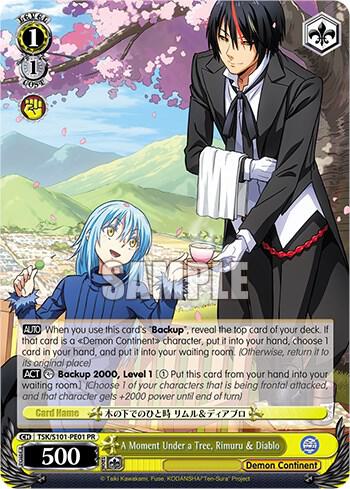 A Moment Under a Tree, Rimuru & Diablo, That Time I Got Reincarnated as a Slime Vol.3 TSK/S101-PE01