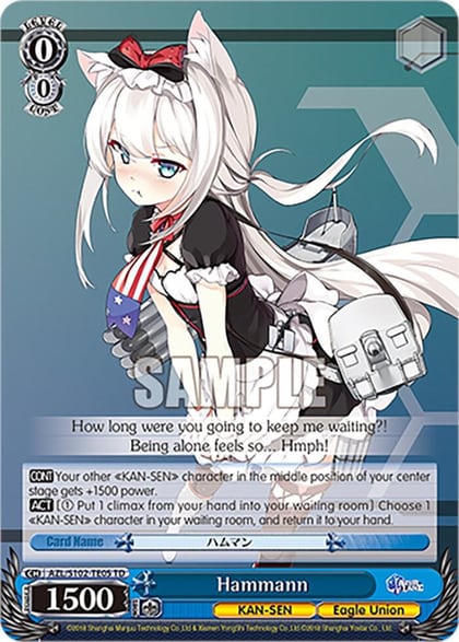 Hammann, Azur Lane AZL/S102-TE05 TD
