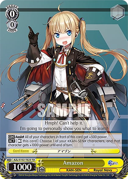 Amazon, Azur Lane AZL/S102-TE23 TD