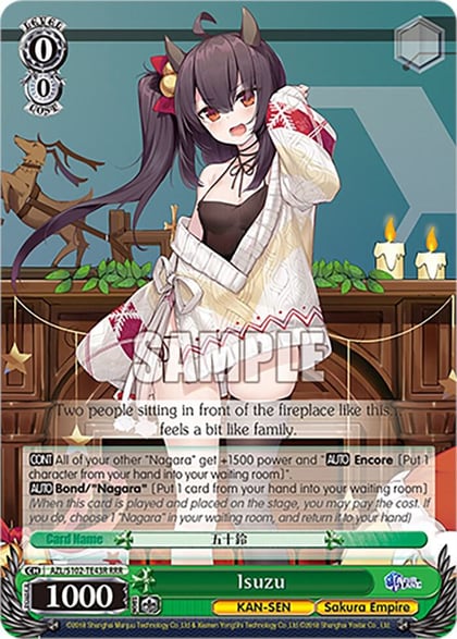 Isuzu (RRR), Azur Lane AZL/S102-TE43R RRR