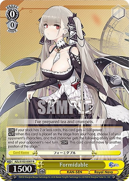 Formidable, Azur Lane AZL/S102-E007 R