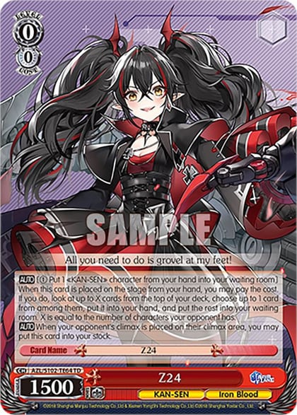 Z24, Azur Lane AZL/S102-TE64 TD