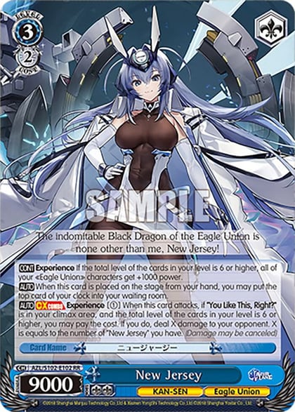 New Jersey, Azur Lane AZL/S102-E102 RR