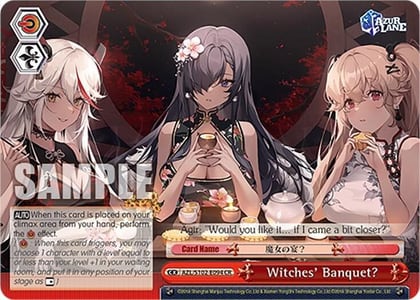 Witches' Banquet?, Azur Lane AZL/S102-E094 CR