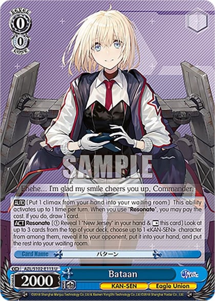Bataan, Azur Lane AZL/S102-E113 U