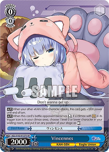 Vincennes (SR), Azur Lane AZL/S102-E127S SR