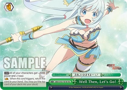 Well Then, Let's Go!, Arifureta: From Commonplace to World's Strongest ARI/S103-TE18 TD