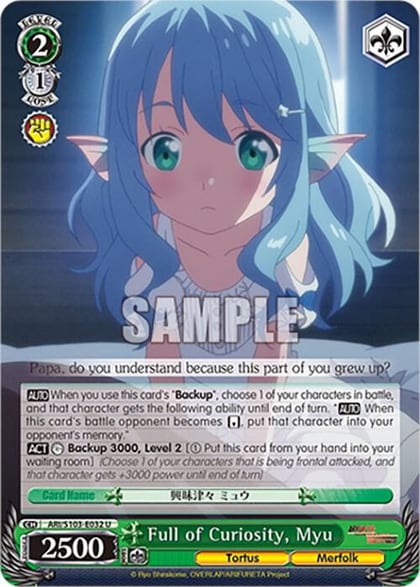 Full of Curiosity, Myu, Arifureta: From Commonplace to World's Strongest ARI/S103-E032 U