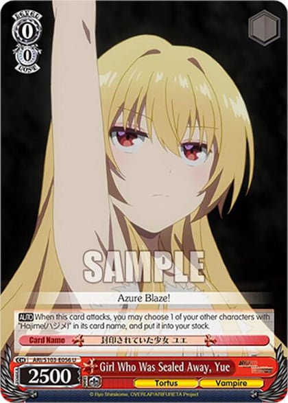 Girl Who Was Sealed Away, Yue, Arifureta: From Commonplace to World's Strongest ARI/S103-E056 U