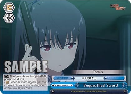 Bequeathed Sword, Arifureta: From Commonplace to World's Strongest ARI/S103-E097 CR