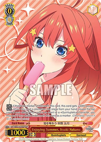 Enjoying Summer, Itsuki Nakano (IGP), The Quintessential Quintuplets Specials Premium Booster 5HY/WE43-E25IGP IGP