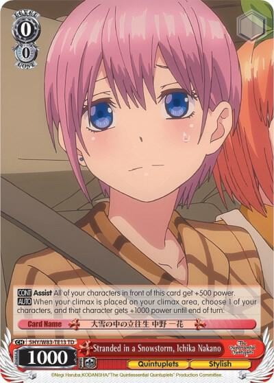Stranded in a Snowstorm, Ichika Nakano, The Quintessential Quintuplets 5HY/W83-TE13 TD