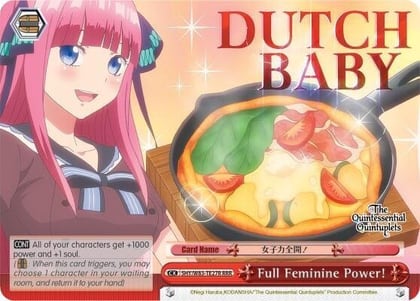 Full Feminine Power! (RRR), The Quintessential Quintuplets 5HY/W83-TE27R RRR