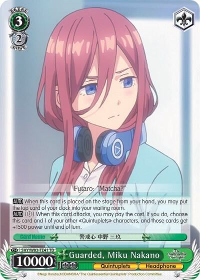 Guarded, Miku Nakano, The Quintessential Quintuplets 5HY/W83-TE41 TD