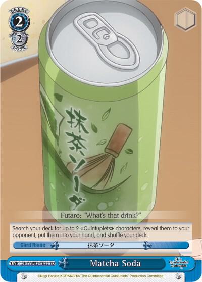 Matcha Soda, The Quintessential Quintuplets 5HY/W83-TE53 TD