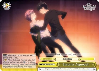 Surprise Approach, The Quintessential Quintuplets 5HY/W83-E025 CR