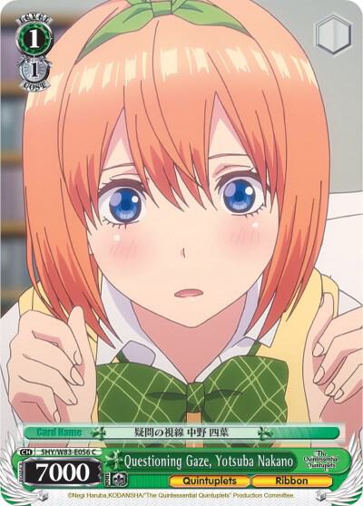Questioning Gaze, Yotsuba Nakano, The Quintessential Quintuplets 5HY/W83-E056 C