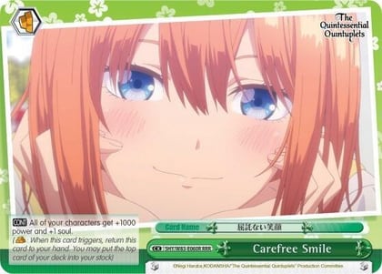 Carefree Smile (RRR), The Quintessential Quintuplets 5HY/W83-E060R RRR