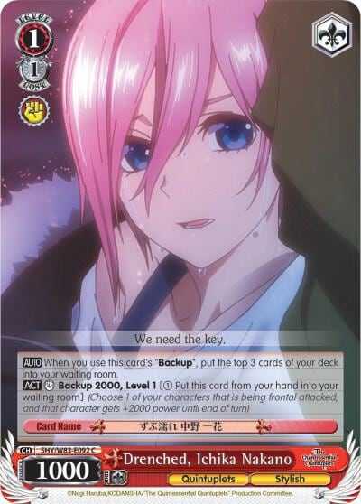 Drenched, Ichika Nakano, The Quintessential Quintuplets 5HY/W83-E092 C