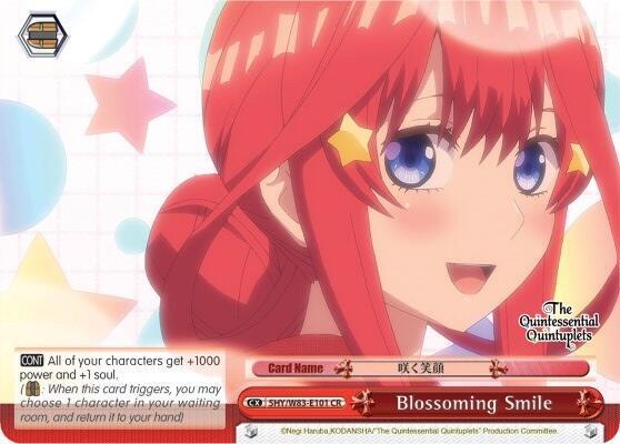 Blossoming Smile, The Quintessential Quintuplets 5HY/W83-E101 CR