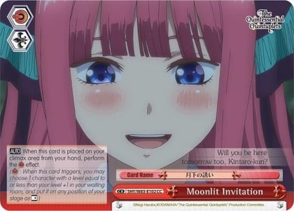 Moonlit Invitation, The Quintessential Quintuplets 5HY/W83-E102 CC