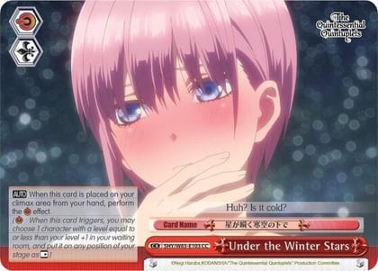 Under the Winter Stars, The Quintessential Quintuplets 5HY/W83-E103 CC
