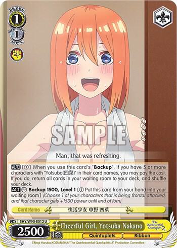 Cheerful Girl, Yotsuba Nakano, The Quintessential Quintuplets 2 5HY/W90-E012 U