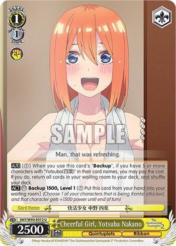 Cheerful Girl, Yotsuba Nakano, The Quintessential Quintuplets 2 5HY/W90-E012 U